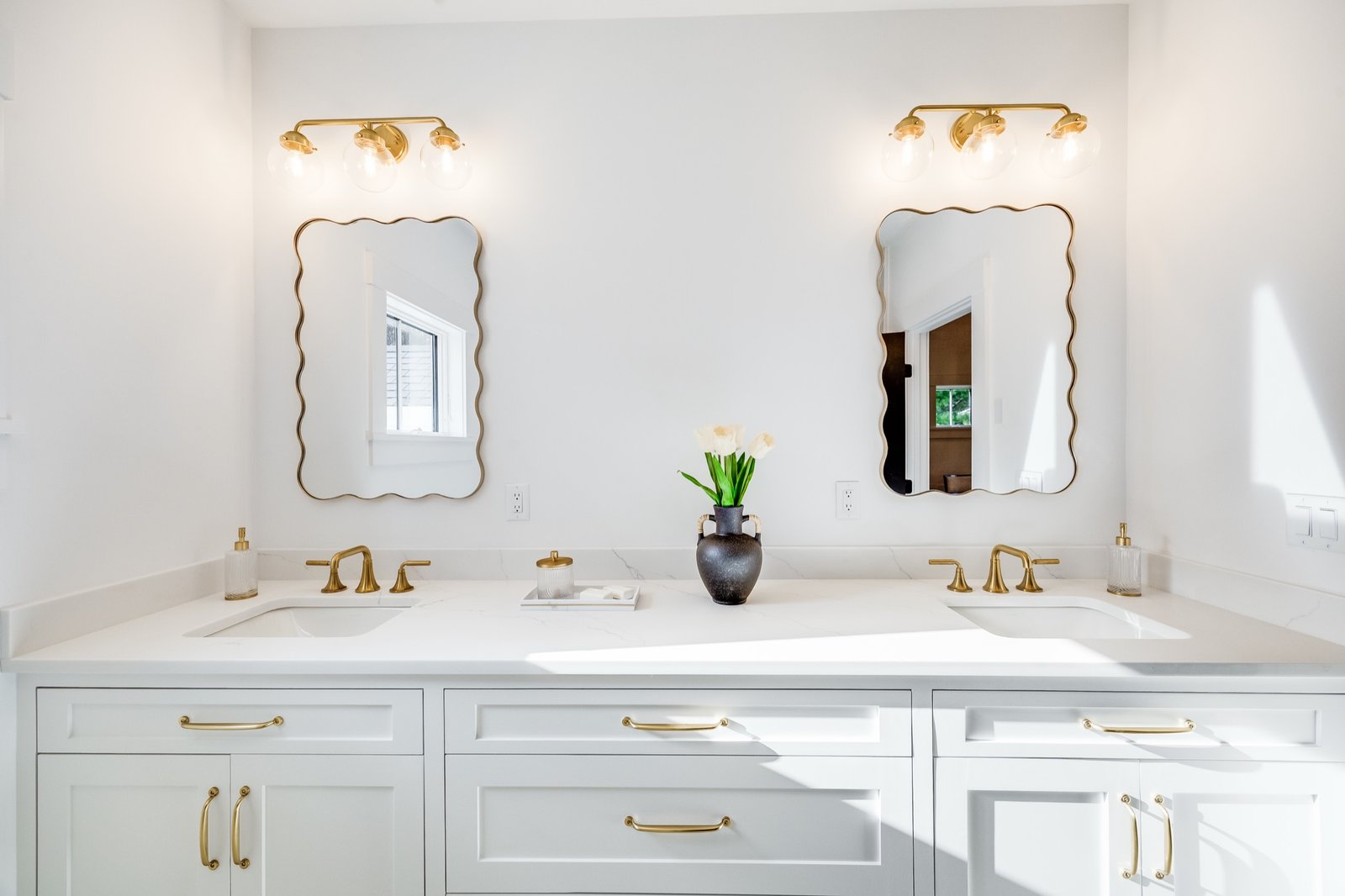 Bathroom flooring and fixtures