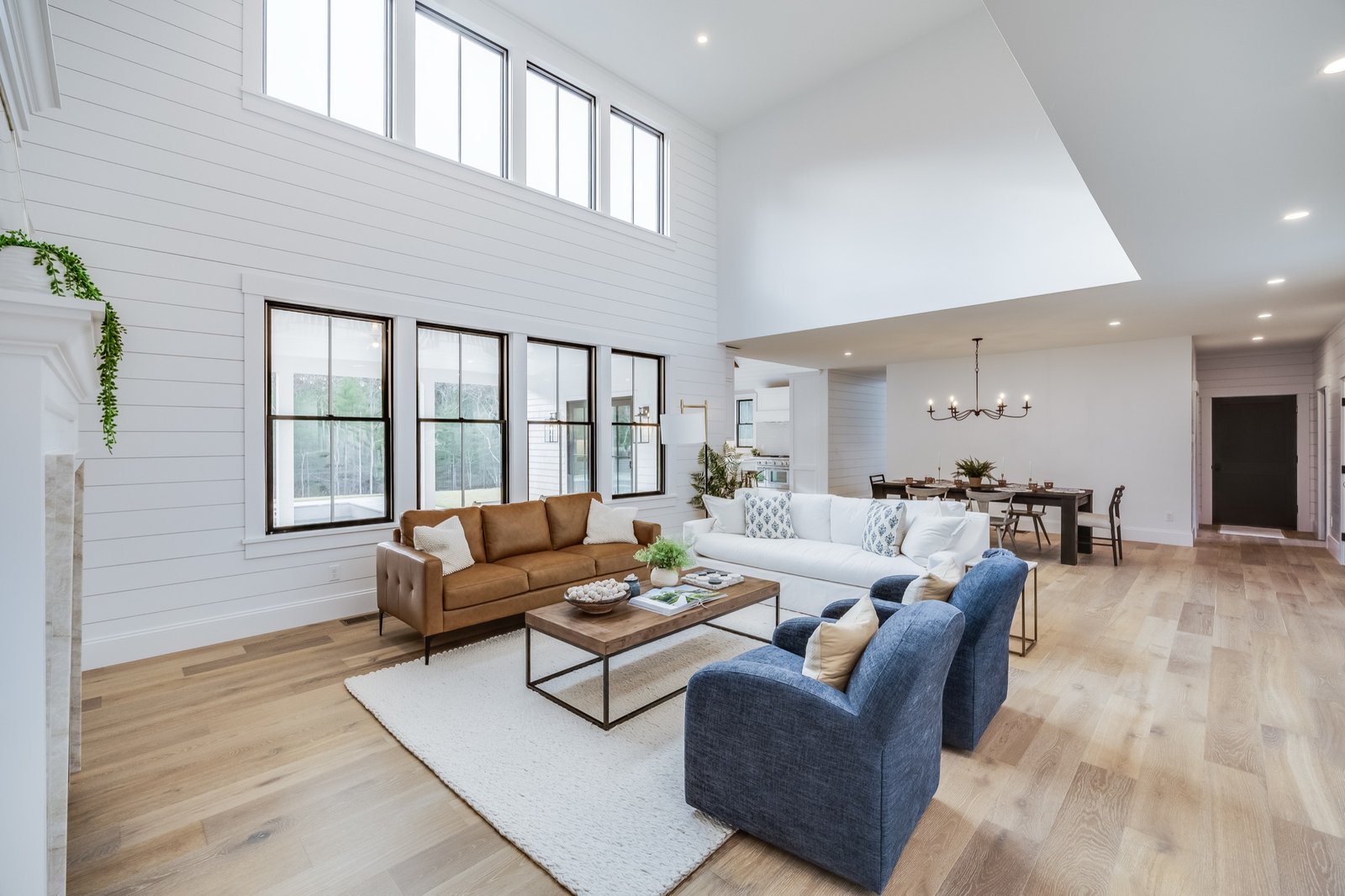 Open-concept living room