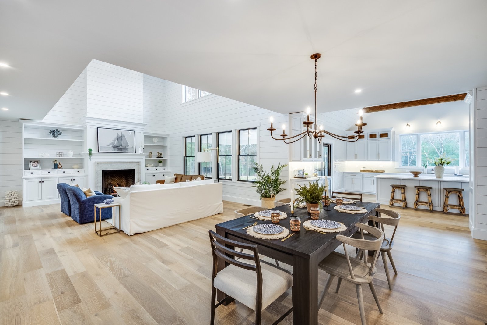 Living room seating area